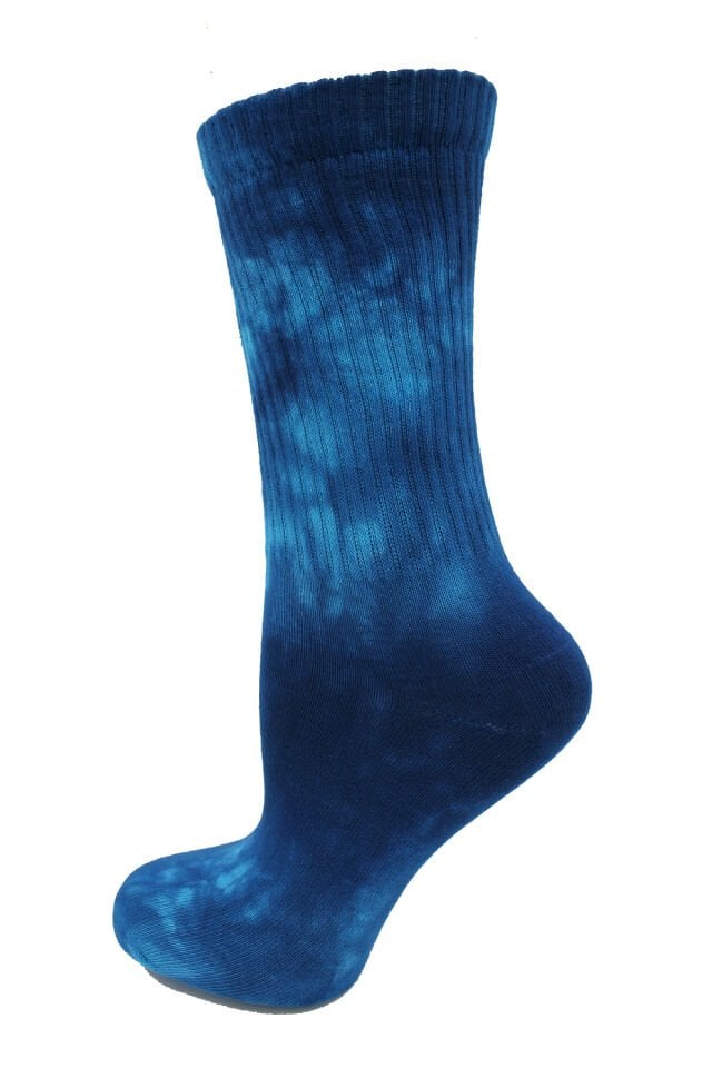 Lacivert Batik Spor Çorap